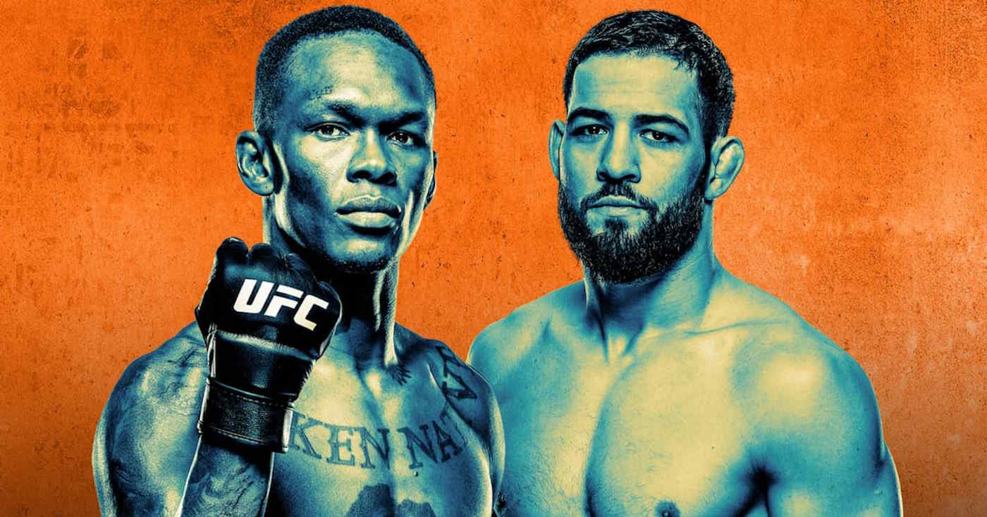 UFC Fight Night adesanya vs imavov odds predictions