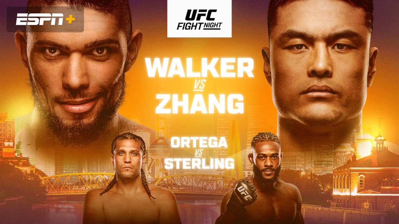 UFC Fight Night Walker vs Zhang Predictions